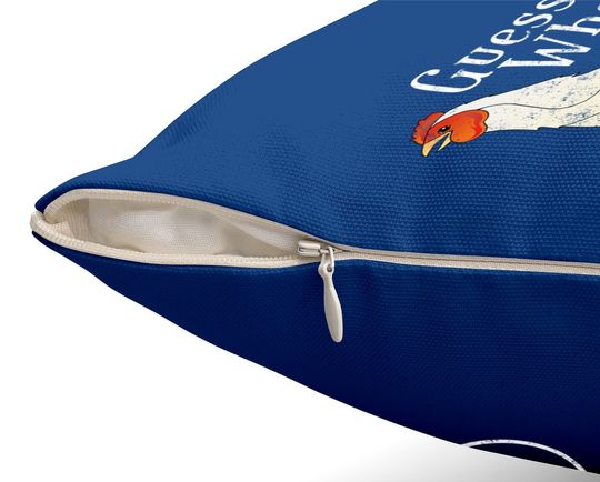 Guess What Chicken Butt Throw Pillow