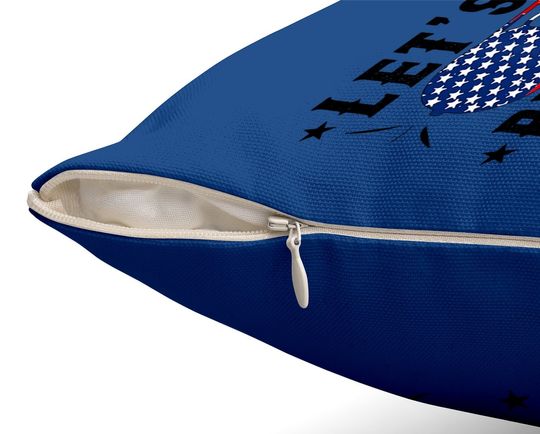Lets Go Brandon - Let's Go Brandon Anti Liberal Us Flag Throw Pillow