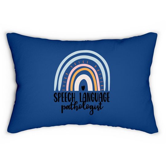 Speech Language Pathologist Speech Therapy Lumbar Pillow