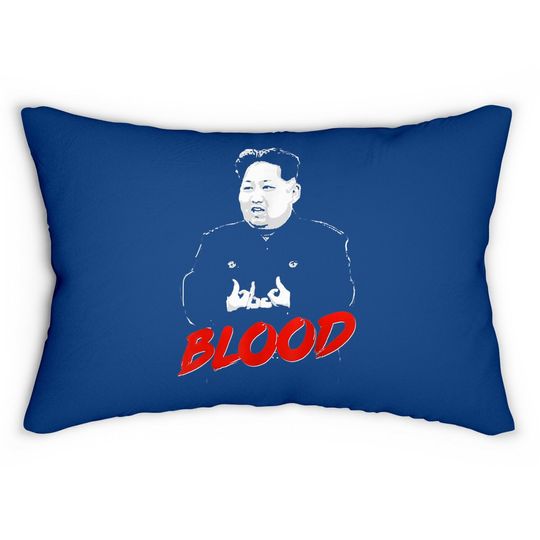 Kim Jong Un Blood Lumbar Pillow