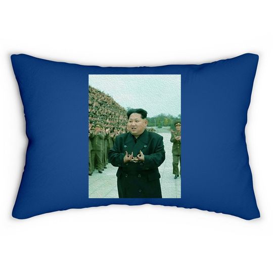 Kim Jong Un Blood Lumbar Pillow