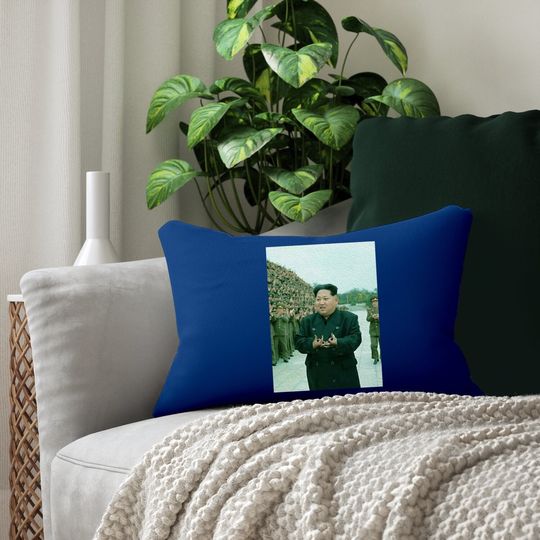 Kim Jong Un Blood Lumbar Pillow