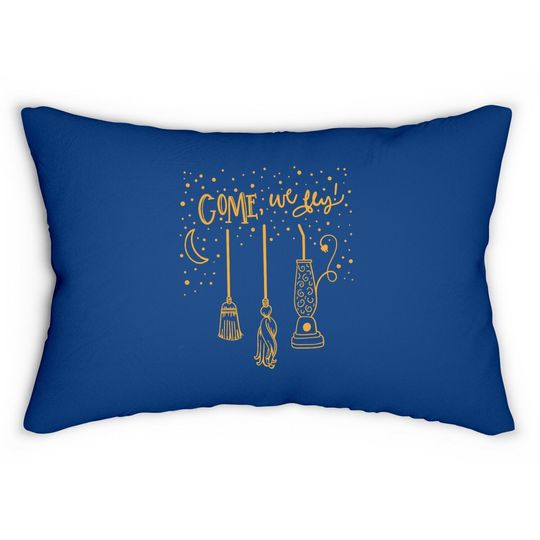 Come We Fly Hocus Pocus Lumbar Pillow