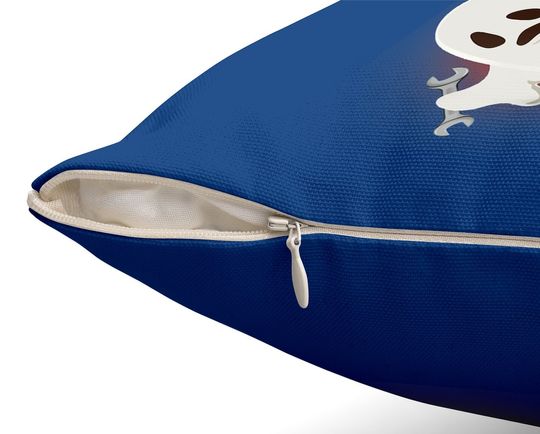 Ghost Halloween Error 404 Costume Not Found Throw Pillow