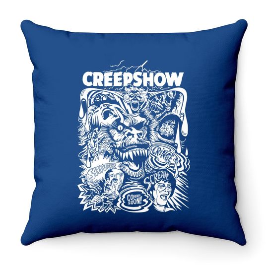 Creepshow Throw Pillow