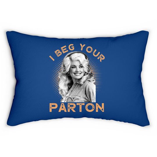 Reginastore I Beg Your Parton T Lumbar Pillow Dmn Lumbar Pillow, Hoodie Black