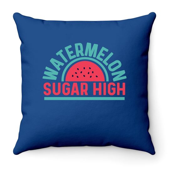 Watermelon Sugar High Throw Pillow