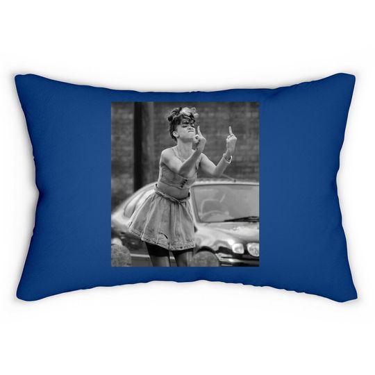 Rihanna Attitude Boss Babe Lumbar Pillow