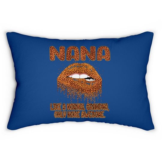 Nana Awesome Lips Classic Lumbar Pillow