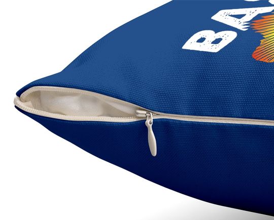 Bass Fishing Throw Pillow