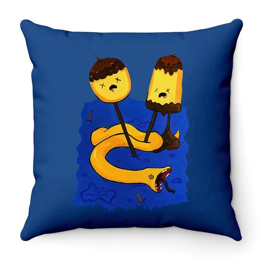 Princess Bubblegum Rock Throw Pillow