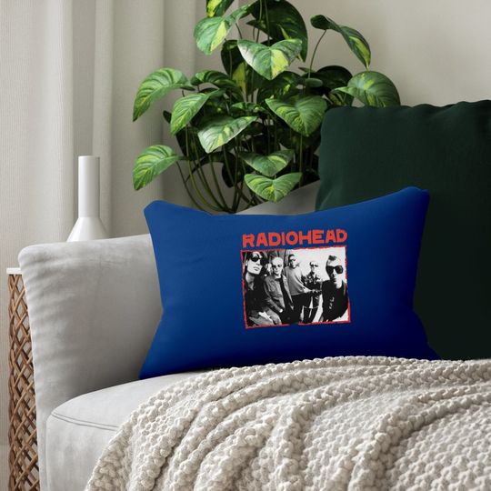 Radiohead Vintage Lumbar Pillow