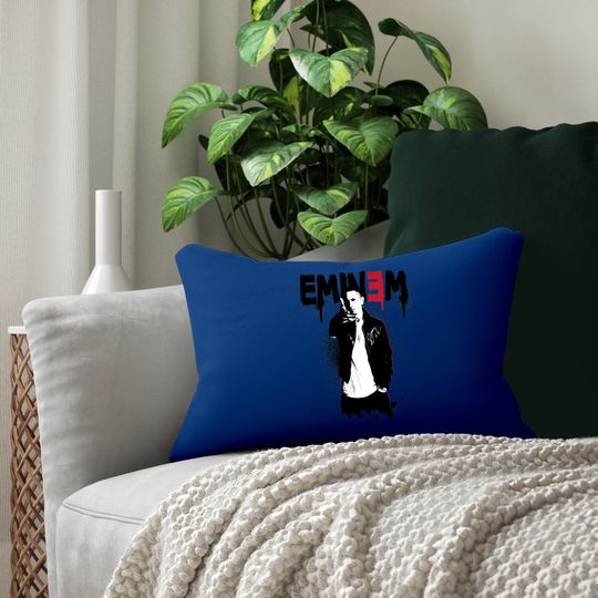 Eminem  Sprayed Up Lumbar Pillow