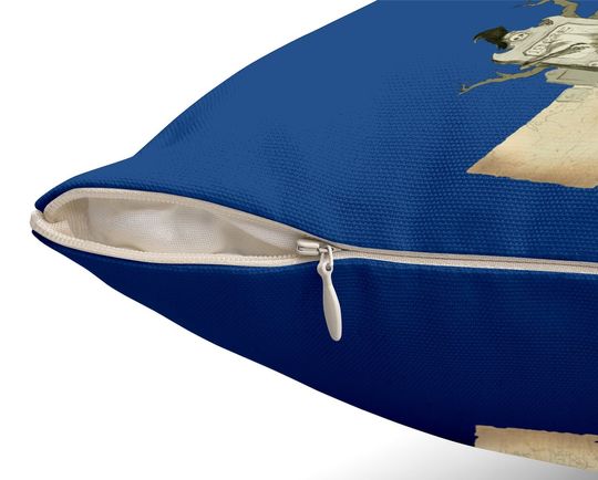 Edgar Allan Poe Throw Pillow