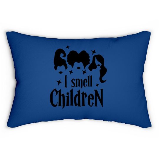 Hocus Pocus Lumbar Pillow I Smell Children Lumbar Pillow