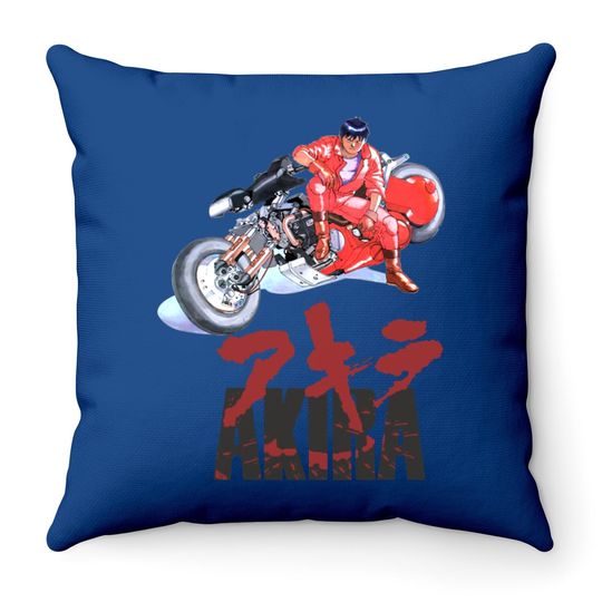 Akira Manga Vintage Throw Pillow
