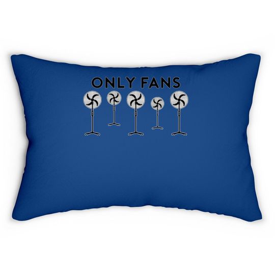 Only Fans Lumbar Pillow