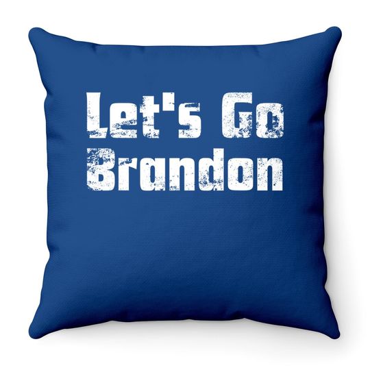 Let's Go Brandon, Joe Biden Chant, Impeach Biden Throw Pillow