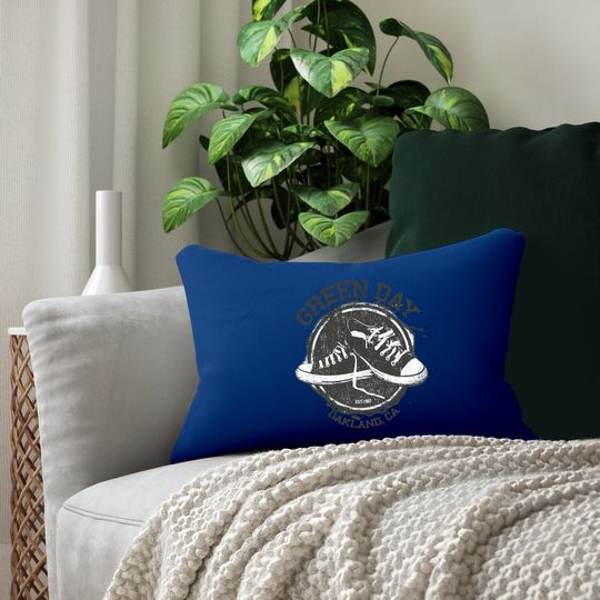 Green Day Converse 2 Lumbar Pillow