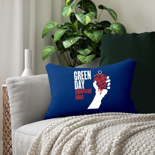 Green Day American Idiot Lumbar Pillow