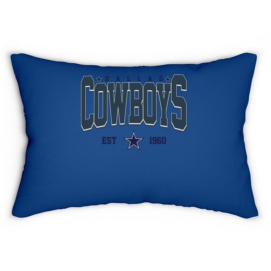Dallas Cowboys Lumbar Pillow