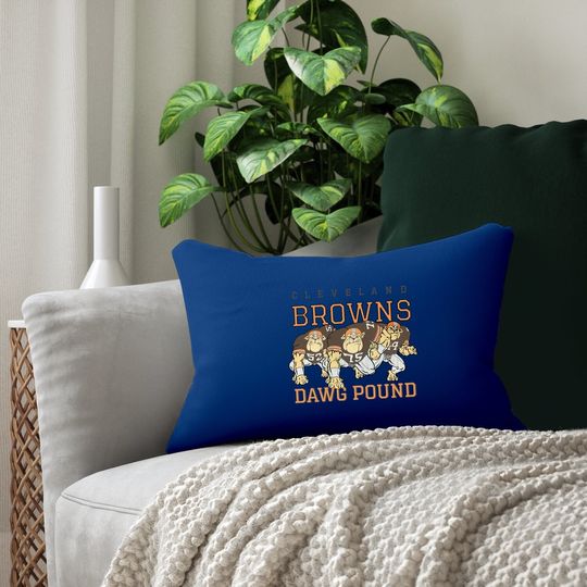 Dawg Pound Retro Cleveland Browns Lumbar Pillow