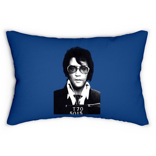 Elvis Presley King Rock N Roll Lumbar Pillow