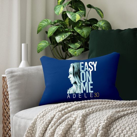 Easy On Me Adele 30 Signature Lumbar Pillow