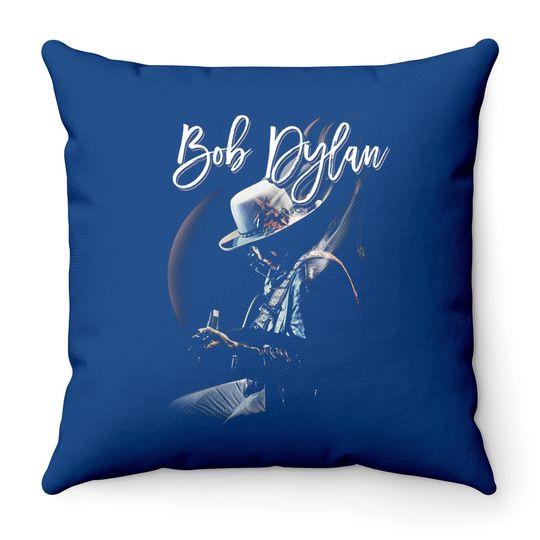 Bob Dylan Unreleased Throw Pillow