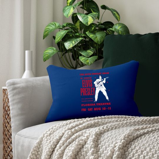 The Elvis Presley Show Lumbar Pillow