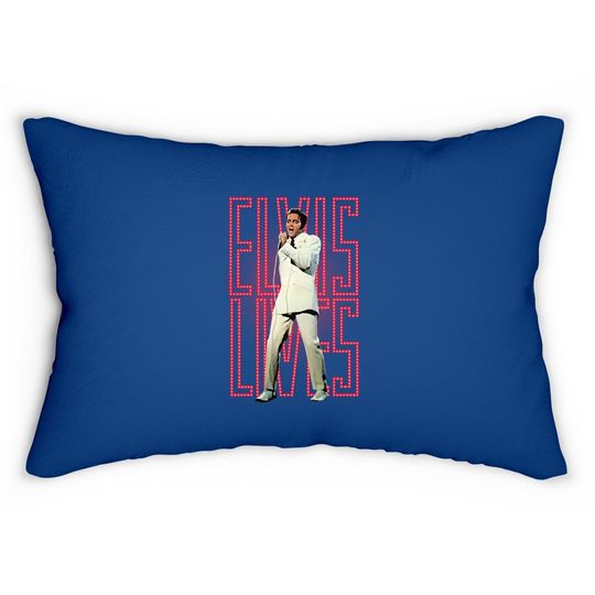 Elvis Presley Live Lumbar Pillow
