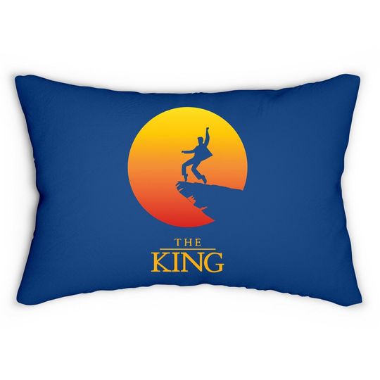 Elvis Presley The King Lumbar Pillow