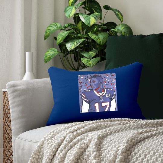 Josh Allen Lumbar Pillow