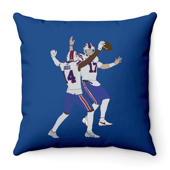 Josh Allen Throw Pillow