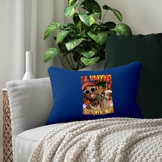 Best Rapper Alive Lil Wayne Lumbar Pillow