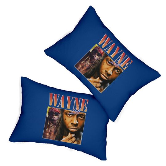 Lil Wayne Vintage Lumbar Pillow