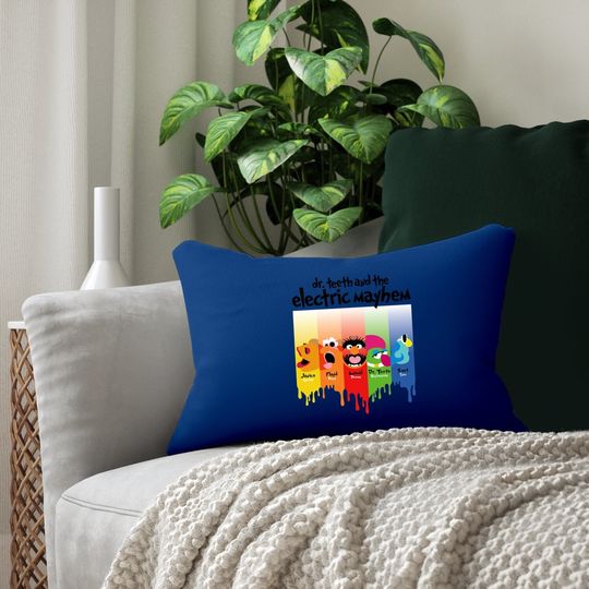 Dr. Teeth And The Electric Mayhem Lumbar Pillow