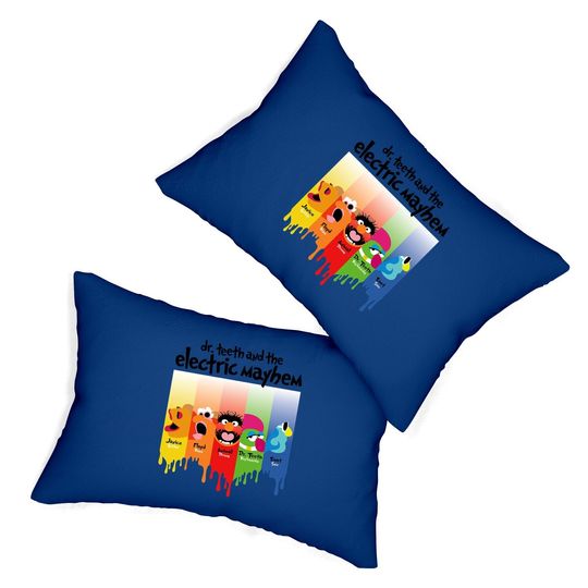 Dr. Teeth And The Electric Mayhem Lumbar Pillow