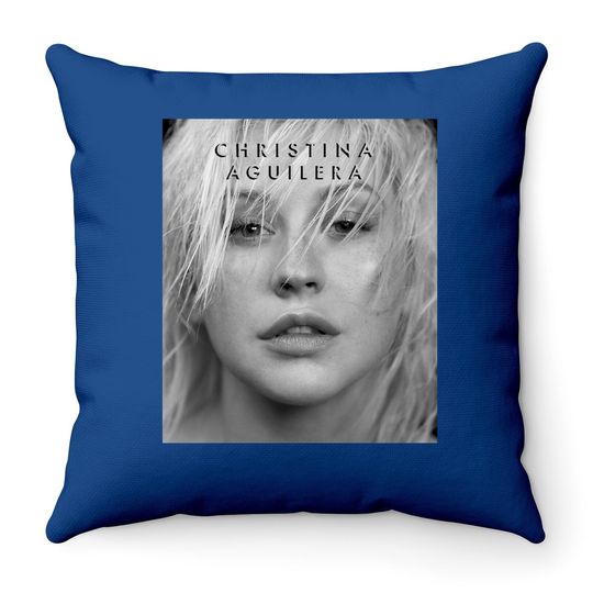 Discover Twoji Show Christina American Tour Throw Pillow