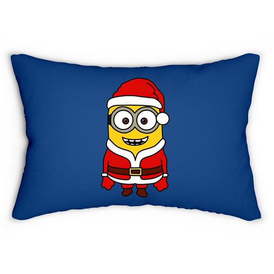 Santa Minion Classic Lumbar Pillow