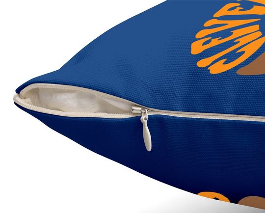 Cleveland Browns Hippy Style Elf Throw Pillow