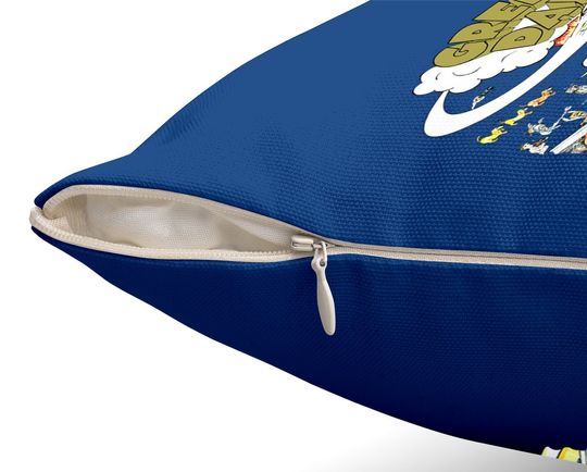 Green Day 1994 Dookie Tour Throw Pillow