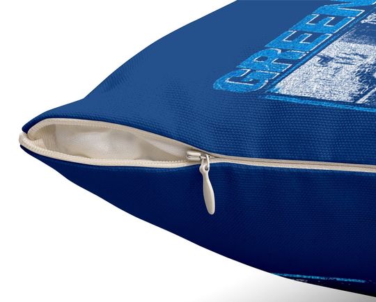 Green Day Photo Block Throw Pillow