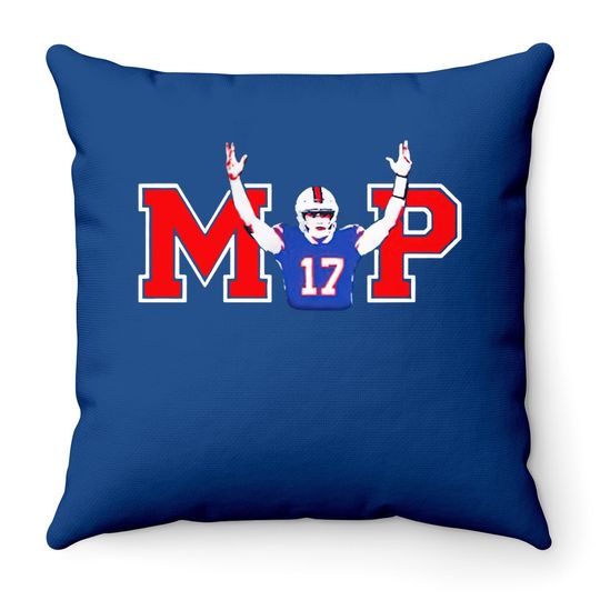 Josh Allen Throw Pillow
