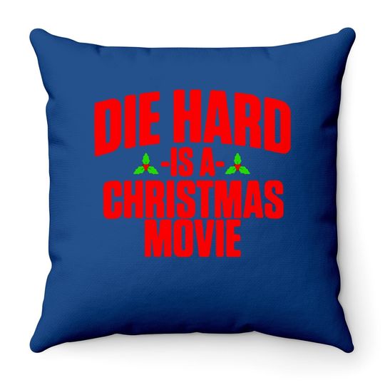 Die Hard Christmas Throw Pillow