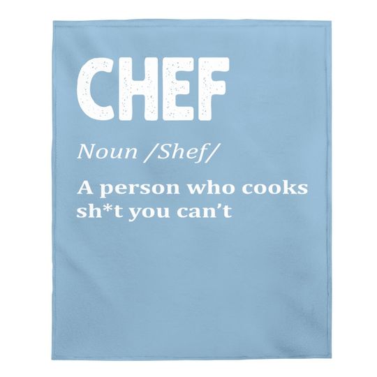 Chef Baby Blanket Definition