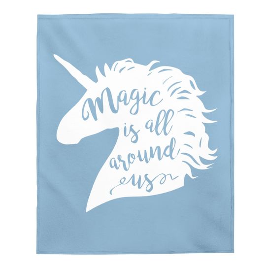 Discover Unicorn Baby Blanket Magic Is All Around Us