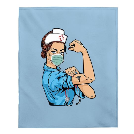 Beach Open Strong Fight Nurse 2020 Dt Adult Baby Blanket Baby Blanket