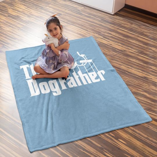 Silk Road Baby Blanket Dogfather Baby Blanket Pet Lover Dog Owner Baby Blanket Baby Blanket