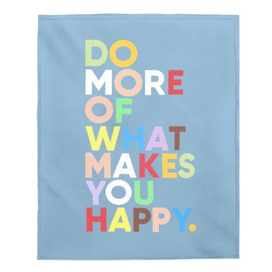 Fun Happy Graphic Baby Blanket Cute Short Sleeve Letter Printed Baby Blanket Top